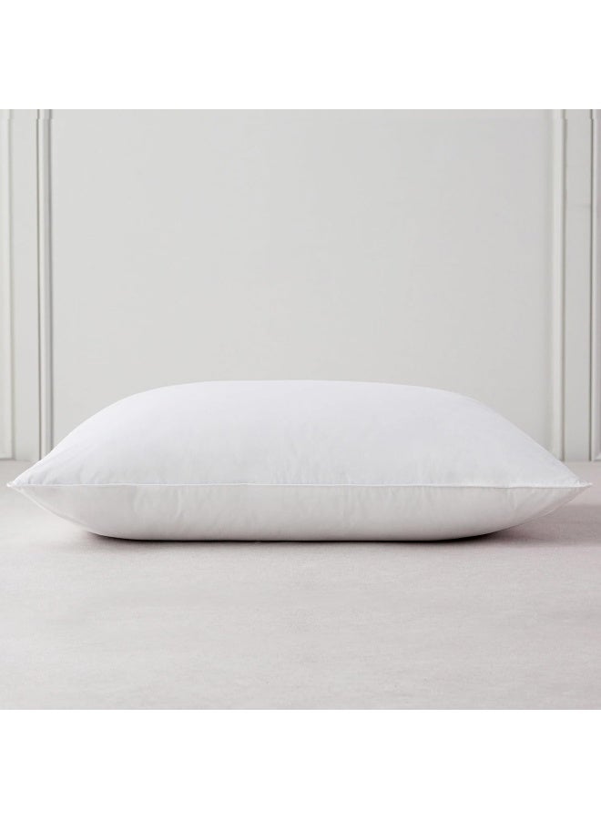AIKOFUL Luxury Feathers Down Pillow Queen/Standard Size, Hotel Quality Fluffy Bed Pillow, Soft Pillow for Sleeping, Organic Cotton Cover(20x28â€, Pack of 1) - Image 5
